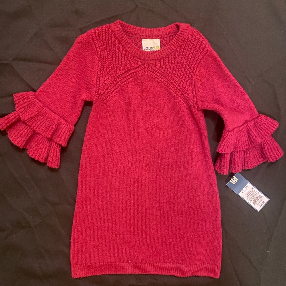 Toddler sweater dress